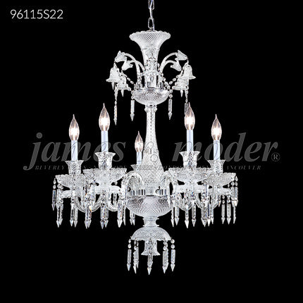 Le Chateau 5 Light Crystal Chandelier Ceiling Light by James R. Moder