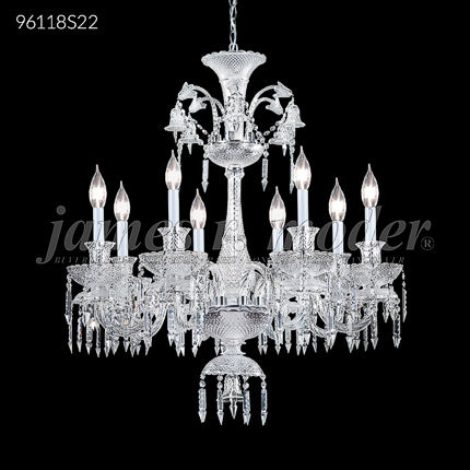 Le Chateau 8 Light Crystal Chandelier Ceiling Light by James R. Moder
