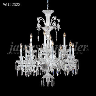 Le Chateau 12 Light Crystal Chandelier Ceiling Light by James R. Moder