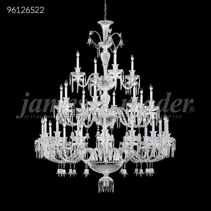 Le Chateau 28 Light Large Entry Crystal Chandelier Ceiling Light by James R. Moder