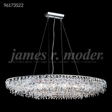 Continental Fashion 12 Light Crystal Chandelier Ceiling Light by James R. Moder