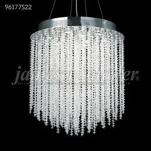 Continental Fashion Crystal Chandelier 9 Light Ceiling Light by James R. Moder