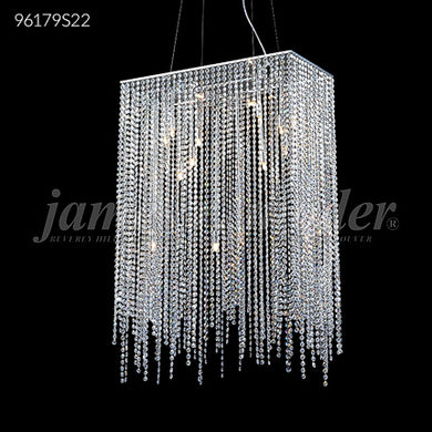 Continental Fashion Collection 16 Light Crystal Chandelier Floating Design Ceiling Light by James R. Moder
