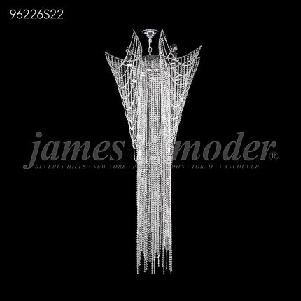 Medallion Collection Entry Crystal Chandelier Ceiling Light by James R. Moder