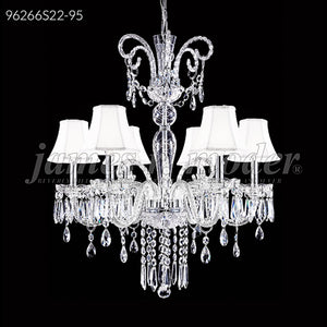 Venetian 6 Light Pendant Crystal Chandelier Ceiling Light by James R. Moder