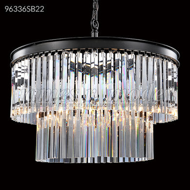 Europa Collection 8 Light Crystal Chandelier Ceiling Light by James R. Moder