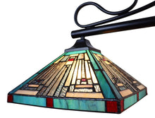 Innes Mission Island Pendant Chandelier Tiffany Victorian Blackish Bronze 3-Light 47" Wide Ceiling Light by Chloe