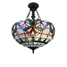 Grenville Inverted Pendant Tiffany Victorian Dark Bronze 2-Light 18" Wide Ceiling Light by Chloe