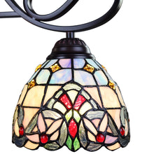 Grenville Mini Chandelier Tiffany Victoria Blackish Bronze 3-Light 25" Wide Ceiling Light by Chloe