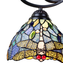 Sunniva Large Chandelier Dragonfly Tiffany Victorian Dark Bronze 5-Light 25" Wide Ceiling Light by Chloe