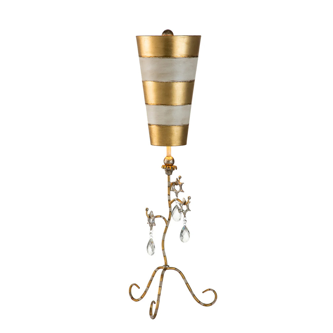 Tivoli Gold Table Lamp Bedside Nightstand Reading Desk Table Light by Lucas McKearn