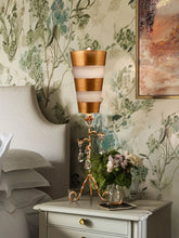 Tivoli Gold Table Lamp Bedside Nightstand Reading Desk Table Light by Lucas McKearn