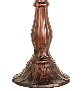 13" High Baroque Mini Lamp Tiffany Table Lamp Bedside Nightstand Reading Desk Table Light by Meyda