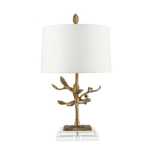Audubon Park Table Lamp Gold Leaf Bedside Nightstand Reading Desk Table Light by Lucas McKearn