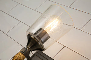 Vetiver 1 Light Bath Bar Wall Sconce Wall Lamp Home Decor by Lucas McKearn