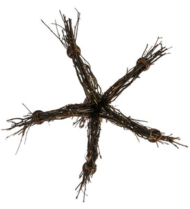 Custom 28" Wide Twigs 5 Light Chandelier Ceiling Light by Meyda