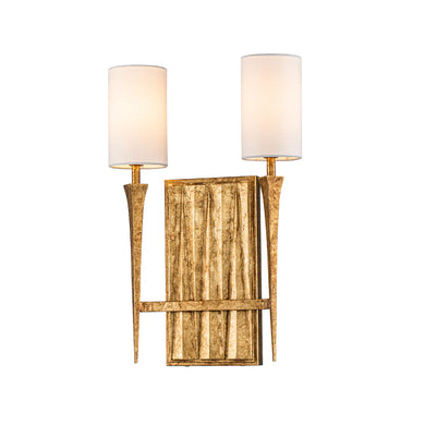 Crest 2 Light Gold Wall Sconce Wall Lamp Home Decor by Lucas McKearn