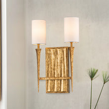 Crest 2 Light Gold Wall Sconce Wall Lamp Home Decor by Lucas McKearn