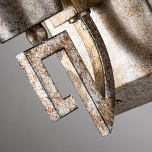 Lemuria 1 Light Bath Bar in Silver Leaf Wall Sconce Wall Lamp Home Decor by Lucas McKearn