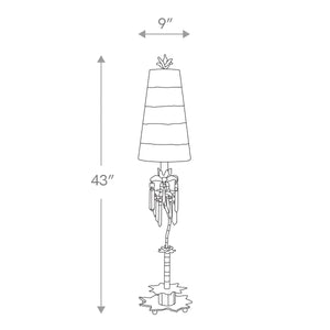 Birdland Table Lamp Bedside Nightstand Reading Desk Table Light by Lucas McKearn