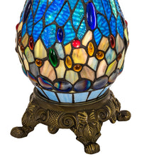 25" High Tiffany Hanginghead Dragonfly Table Lamp Bedside Nightstand Reading Desk Table Light by Meyda
