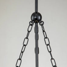 Sawgrass Medium Pendant in Black Ceiling Light by Lucas McKearn