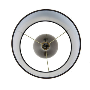 Liora 2-Tone Ceramic Black Gold Table Lamp, Set of 2, Bedside Nightstand Reading Desk Table Light by Olliix-510 Design