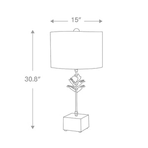 Camilia Table Lamp Bedside Nightstand Reading Desk Table Light by Lucas McKearn
