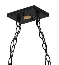 Custom 48" Long Personalized Rockin' C Ranch Oblong 3 Cobows on Horses Pendant Ceiling Light by Meyda