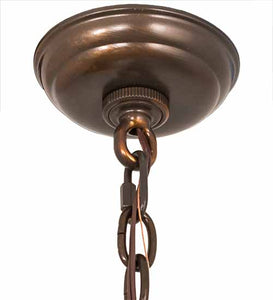 Custom 28" Wide Deer at Dawn 4 Light Chandelier Ceiling Light by Meyda