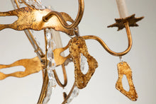 Monteleone 6 Light Chandelier Antique Gold Finsih Ceiling Light by Lucas McKearn
