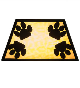 Custom 16"W Personalized DiCastro's Flushmount Pendant Playful Dogs Ceiling Light by Meyda