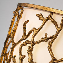 The Coral Chandelier Gold Ceiling Light by Lucas McKearn
