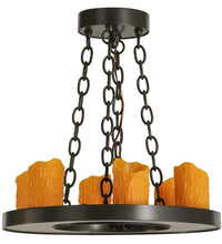 Custom 18" Wide Loxley 6 Candlelights Chandelier Ceiling Light by Meyda