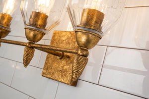 Felice 3 Light Bath Bar Wall Sconce Wall Lamp Home Decor by Lucas McKearn