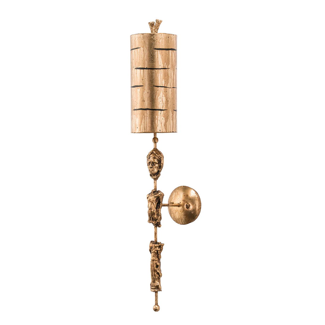 Fragment Gold Wall Sconce Wall Lamp Home Decor by Lucas McKearn