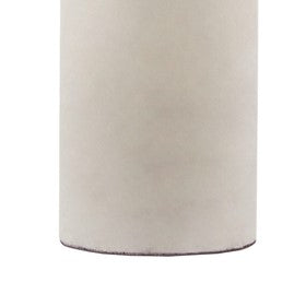 Fulton Concrete Table Lamp Gold-Grey-Black Fabric Drum Shape Bedside Nightstand Reading Desk Table Light by Olliix-Hampton Hill
