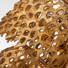 The Coral Gold Chandelier 3 Tier Ceiling Light by Lucas McKearn