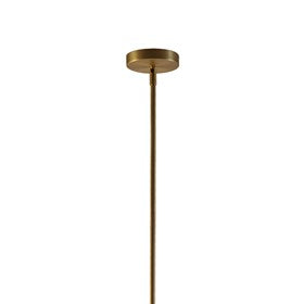 Paige 12-Light Gold Chandelier Oversized Globe Bulbs Pendant Ceiling Light by Olliix-INK+IVY