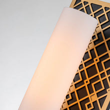 Ziggy 1 Light Bath Bar in Laquered Gold Wall Sconce Wall Lamp Home Decor by Lucas McKearn