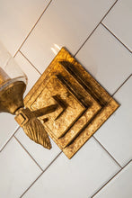 Vetiver 1 Light Bath Bar in Gold Wall Sconce Wall Lamp Home Decor by Lucas McKearn