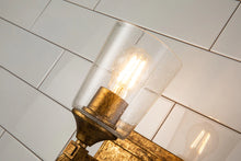 Vetiver 1 Light Bath Bar in Gold Wall Sconce Wall Lamp Home Decor by Lucas McKearn