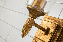 Vetiver 1 Light Bath Bar in Gold Wall Sconce Wall Lamp Home Decor by Lucas McKearn