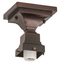 5" Square Valencia Mission Tiffany Flushmount Pendant Ceiling Light by Meyda
