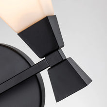 Bowtie 2 Light Bath Bar in Matte Black Wall Sconce Wall Lamp Home Decor by Lucas McKearn