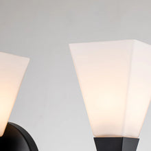 Bowtie 3 Light Bath Bar in Matte Black Wall Sconce Wall Lamp Home Decor by Lucas McKearn