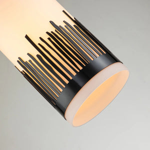 Sawgrass Mini Pendant in Lacquered Black Ceiling Light by Lucas McKearn