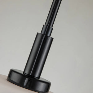 Sawgrass Mini Pendant in Lacquered Black Ceiling Light by Lucas McKearn