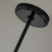 Sawgrass Mini Pendant in Lacquered Black Ceiling Light by Lucas McKearn