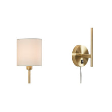 Conway Metal Wall Sconce with Cylinder Shade, Set of 2, Wall Lamp Home Decor by Olliix-510 Design